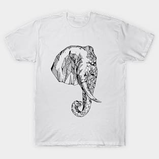 Elephant black T-Shirt